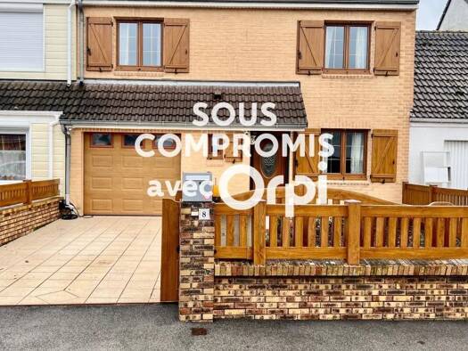 Maison à vendre 190 000 € 5 pièces 3 chambres 116 m² 255 m² de terrain Brêmes 62610