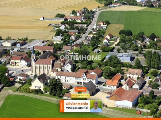 Terrain constructible viabilisé à vendre 90 000 € 400 m² de terrain Saulon-la-Chapelle 21910