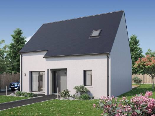 Terrain avec maison neuve à vendre 219 959 € 5 pièces 4 chambres 111 m² 276 m² de terrain Saint-Gondran 35630