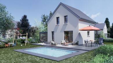 Terrain avec maison neuve à vendre 302 620 € Oberentzen 68250