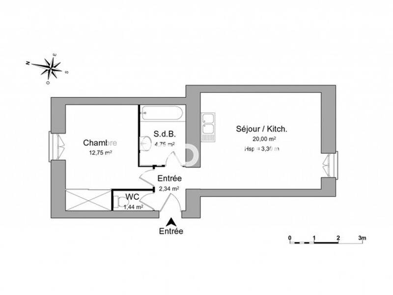 Maison à louer, 41m², NIMES