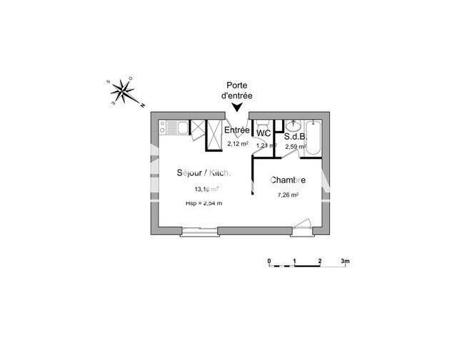 Maison à louer, 26m², POITIERS