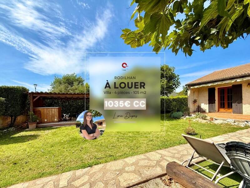 Maison à louer, 105m², RODILHAN