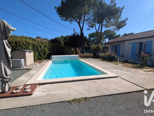 Maison de plain-pied à vendre 375 000 € 5 pièces 3 chambres 122 m² 1 370 m² de terrain La Tremblade 17390