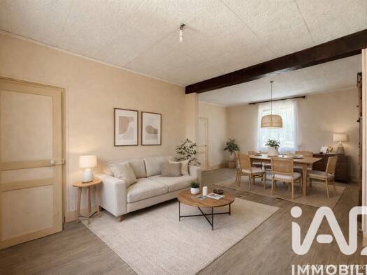 Maison de ville à vendre 164 000 € 4 pièces 2 chambres 80,2 m² 157 m² de terrain Jardins Compiègne 60200