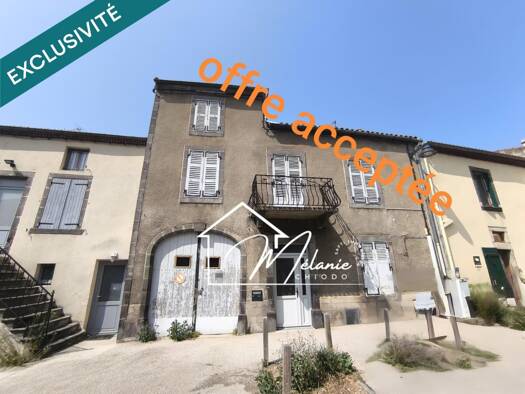 Maison à vendre 187 000 € 4 pièces 3 chambres 105 m² Le Crest 63450