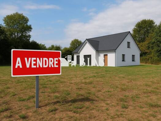 Terrain à vendre 103 000 € 1 250 m² de terrain Porte-de-Seine 27430