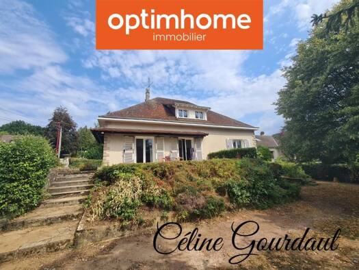 Maison de plain-pied à vendre 182 000 € 5 pièces 3 chambres 123 m² 1 134 m² de terrain Châteauneuf-la-Forêt 87130