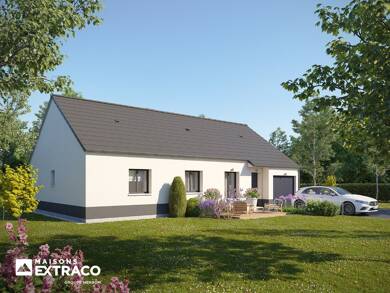 Maison de plain-pied à vendre 212 200 € 5 pièces 4 chambres 92 m² 600 m² de terrain Tôtes 76890