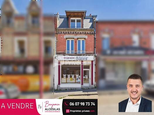 Immeuble à vendre 53 990 € 94 m² Centre Ville Hirson 02500