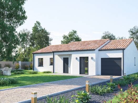Terrain avec maison neuve à vendre 195 765 € 4 pièces 3 chambres 84 m² 923 m² de terrain Sigoulès 24240