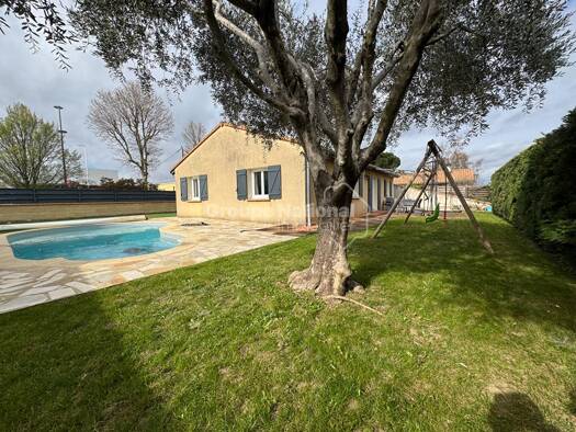 Maison de plain-pied à vendre 294 000 € 4 pièces 3 chambres 87 m² 506 m² de terrain Saint-Marcel-lès-Valence 26320