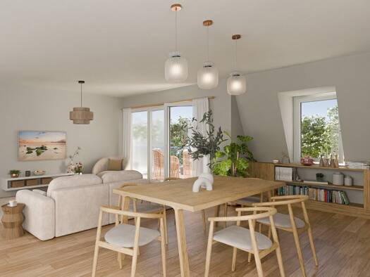 Appartement à vendre - Neuf 546 000 € 4 pièces 86,7 m² Étage 2/3 dès le 31/12/2027 Ouest Marly-le-Roi 78160