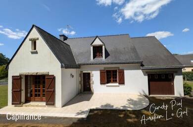 Maison à vendre 200 500 € 5 pièces 4 chambres 142 m² 1 148 m² de terrain Saint-Vincent-sur-Oust 56350
