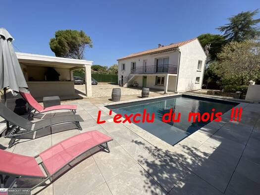 Villa à vendre 335 000 € 7 pièces 5 chambres 142 m² 1 069 m² de terrain Maraussan 34370