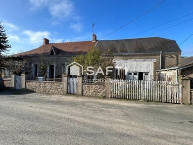Maison à vendre 76 000 € 3 pièces 2 chambres 104 m² 3 170 m² de terrain La Buxerette 36140