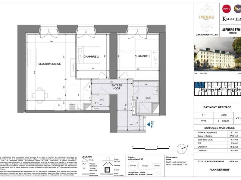 Maison à louer, 65m², MONTPELLIER