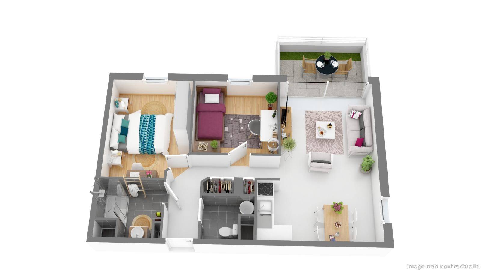 Maison à louer, 56m², PAU