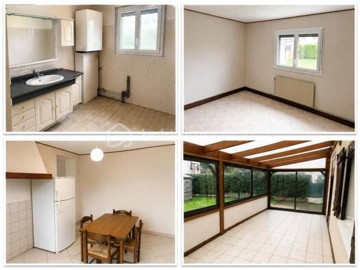 Maison de plain-pied à vendre 149 500 € 5 pièces 2 chambres 90 m² Compiègne 60200