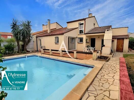 Villa à vendre 379 000 € 5 pièces 4 chambres 108 m² 400 m² de terrain Sud Cabestany 66330