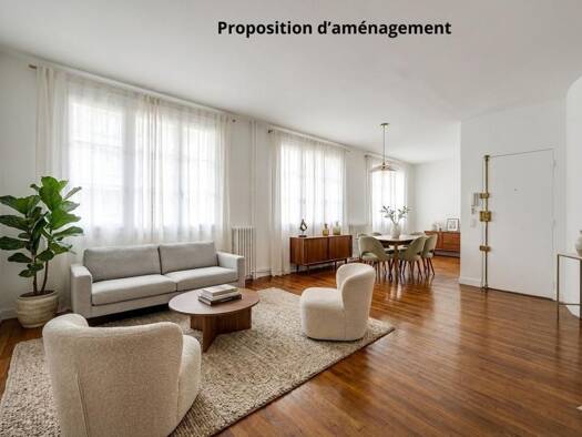 Appartement à vendre 584 000 € 5 pièces 4 chambres 102,54 m² Étage 1/8 Corentin Celton Issy-les-Moulineaux 92130