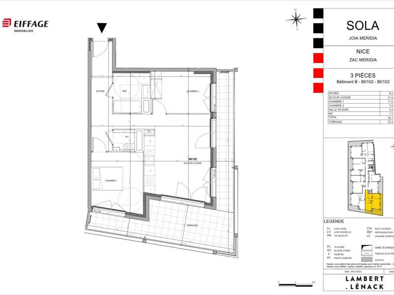 Maison à louer, 57m², NICE