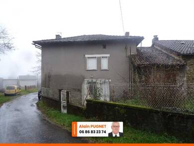 Maison à vendre 87 000 € 6 pièces 3 chambres 88 m² 1 848 m² de terrain Dournazac 87230