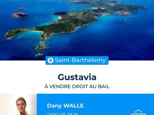 Local commercial à vendre 295 000 € 73 m² de surface de vente Saint-Barthélemy 97133