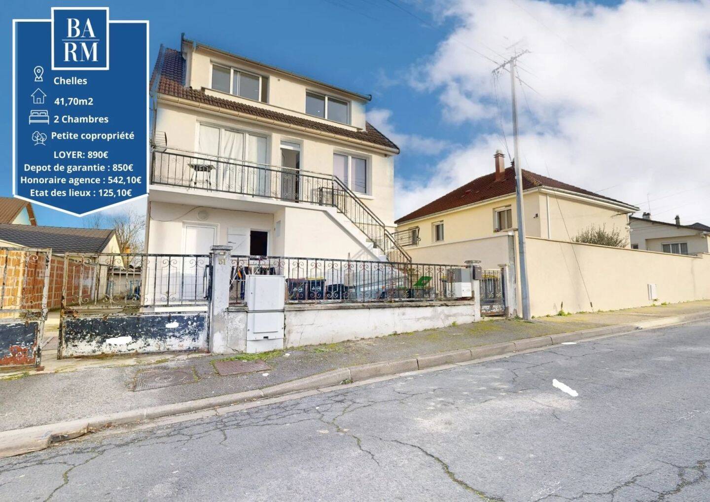 Maison à louer, 42m², CHELLES