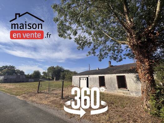 Maison à vendre 45 000 € 4 pièces 3 chambres 80 m² 552 m² de terrain Saint-André-Goule-d'Oie 85250