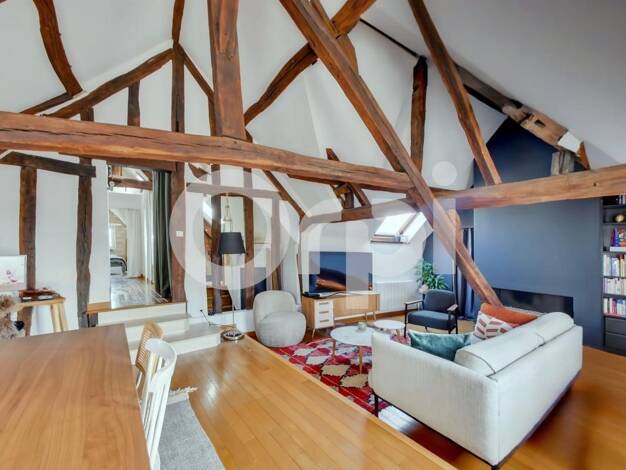 Duplex à vendre 249 000 € 2 pièces 1 chambre 54,6 m² Étage 3/3 Centre Ville Senlis 60300