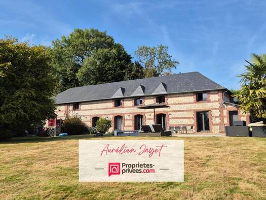 Maison à vendre 550 000 € 8 pièces 5 chambres 350 m² 3 300 m² de terrain Criquetot-l'Esneval 76280