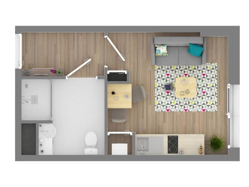 Maison à louer, 19m², MONTBAZON