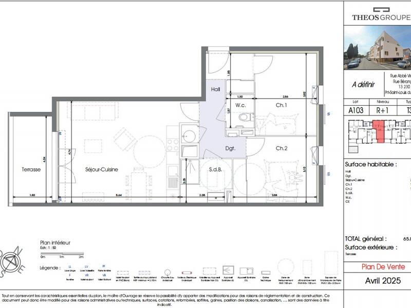 Maison à louer, 66m², PORT SAINT LOUIS DU RHONE