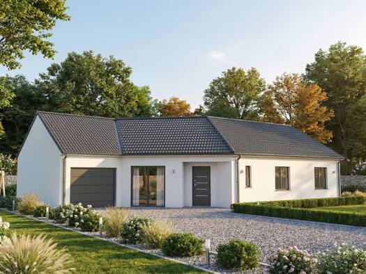 Terrain avec maison neuve à vendre 192 000 € 5 pièces 4 chambres 100 m² 2 515 m² de terrain Bayel 10310