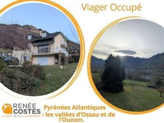 Maison en viager occupé Bouquet 150 500 € 7 pièces 5 chambres 160 m² 1 860 m² de terrain Le Hameau Pau 64000