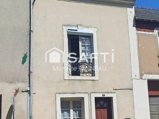 Maison à vendre 86 000 € 4 pièces 3 chambres 96 m² 122 m² de terrain Malicorne-sur-Sarthe 72270