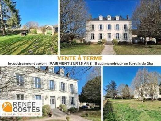Maison en viager occupé Bouquet 149 500 € 7 pièces 5 chambres 287 m² 19 170 m² de terrain Mortagne-au-Perche 61400