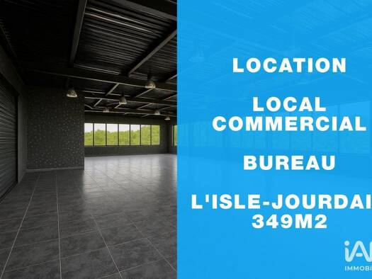 Boutique à louer 5 450 € 349 m² de surface de vente Casse Martin L'Isle-Jourdain 32600