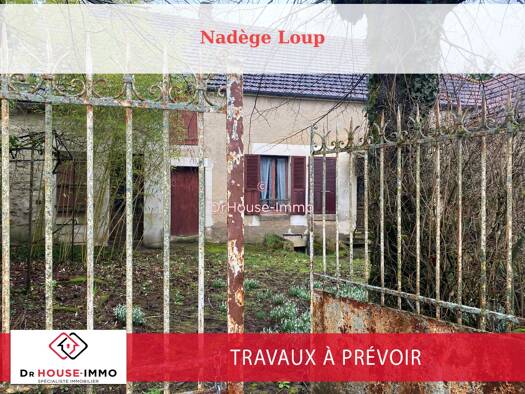 Maison à vendre 72 000 € 4 pièces 3 chambres 108 m² 710 m² de terrain Ouanne 89560