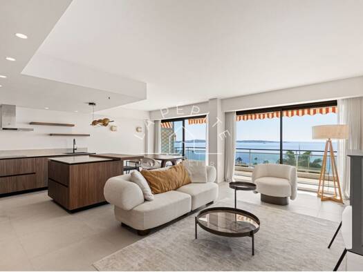 Appartement à vendre 1 490 000 € 3 pièces 2 chambres 96 m² Étage 4/6 La Mer-Le Puadon-Cannes Eden Vallauris 06220