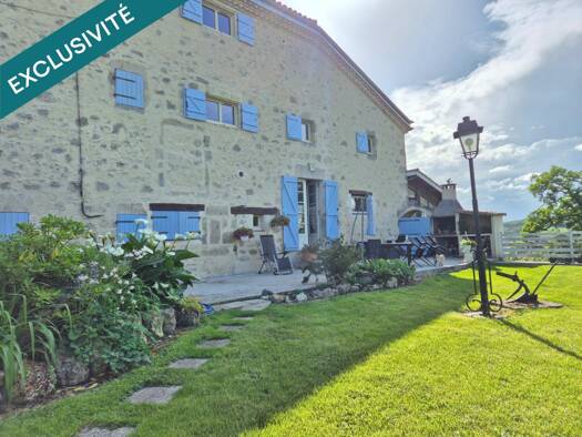 Ferme à vendre 179 000 € 4 pièces 3 chambres 150 m² 2 200 m² de terrain Lagarde 32700