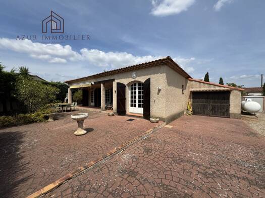 Maison de plain-pied à vendre 277 000 € 3 pièces 2 chambres 97 m² 715 m² de terrain Sauvian 34410