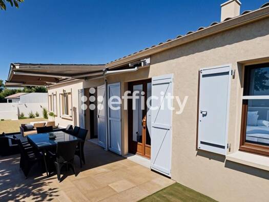 Maison de plain-pied à vendre 418 000 € 6 pièces 4 chambres 100 m² 500 m² de terrain Ouest Aytré 17440
