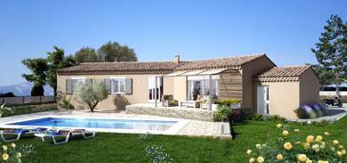 Terrain avec maison neuve à vendre 227 000 € Chamaret 26230