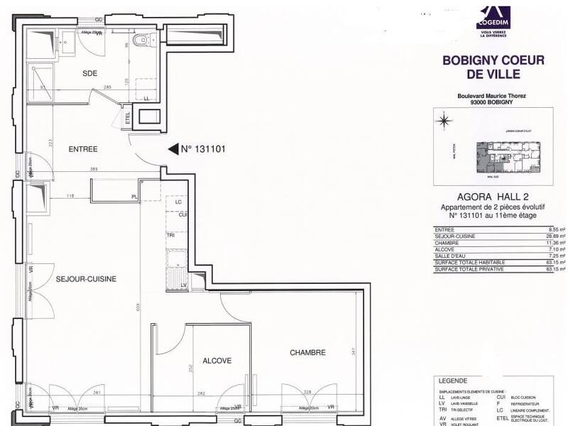 Maison à louer, 64m², BOBIGNY