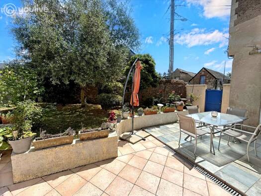 Maison à vendre 360 000 € 8 pièces 5 chambres 190 m² 500 m² de terrain Beaulieu-sur-Layon 49750