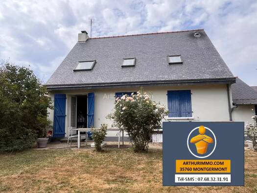 Maison à vendre 329 600 € 6 pièces 3 chambres 119 m² 662 m² de terrain Montgermont 35760