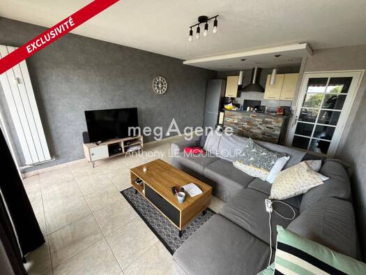 Appartement à vendre 185 500 € 3 pièces 2 chambres 54 m² 7ème étage Le Manio-Kerentrech Lorient 56100
