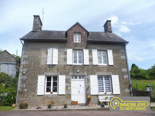 Maison à vendre 76 000 € 5 pièces 3 chambres 94,2 m² 1 130 m² de terrain Juvigny les Vallées 50520